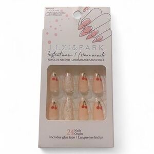 🎀3/$25🎀 Lexi & Park Cherry Press-on Nail Set